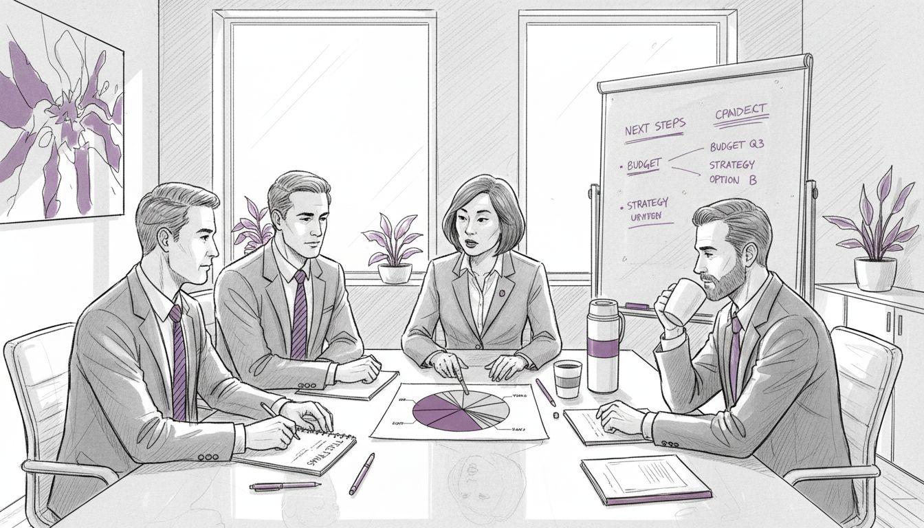 Business leaders discussing cultural intelligence strategy