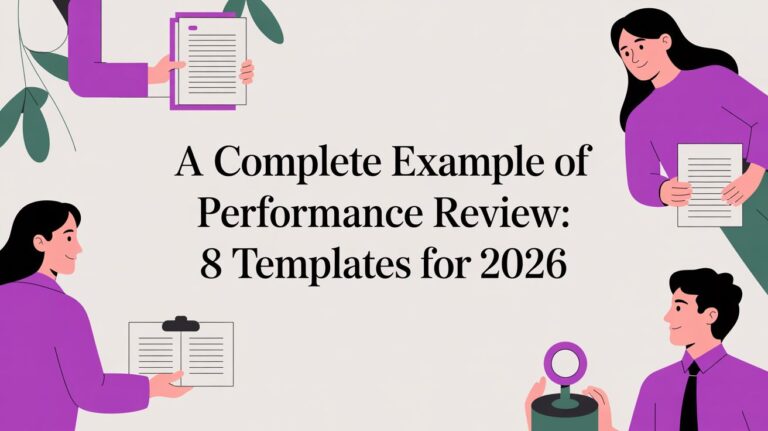 A Complete Example of Performance Review: 8 Templates for 2026